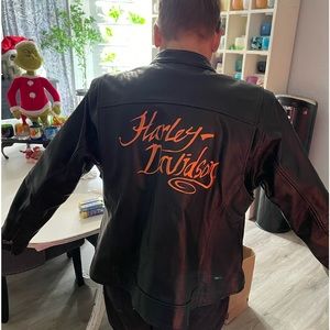 Women’s Leather Harley Davidson Jacket
